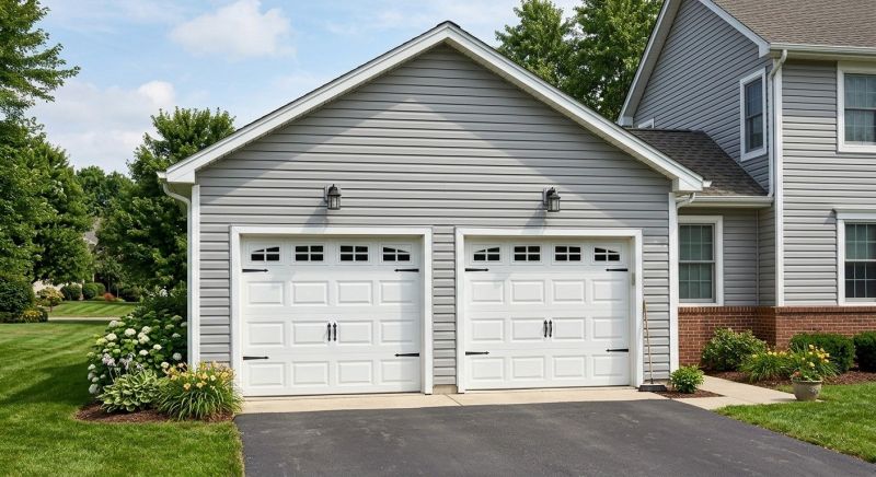 Garage Siding Installation
